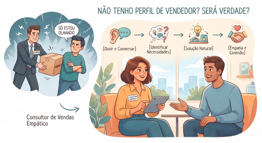 Não tenho perfil de vendedor. Será verdade?
